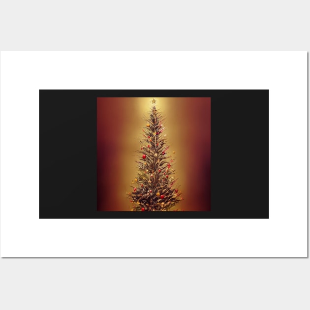 Elegant Christmas Wall Art by RoseAesthetic